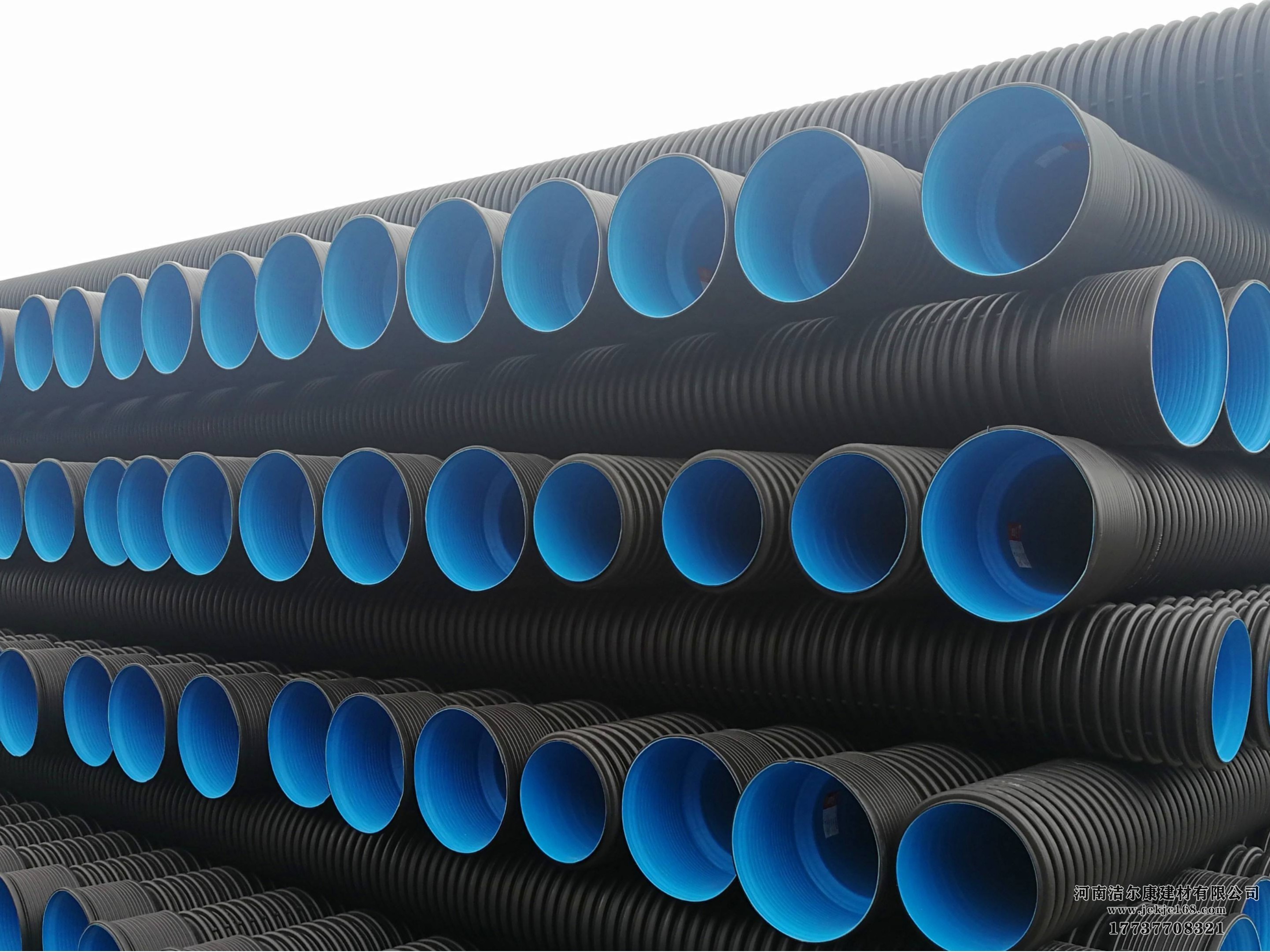 管材廠家分享地埋式HDPE排污管的優勢